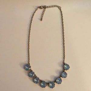 Blue stone necklace